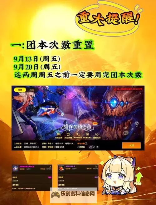 2024年DNF团本刷新时间一览表全解指南图2