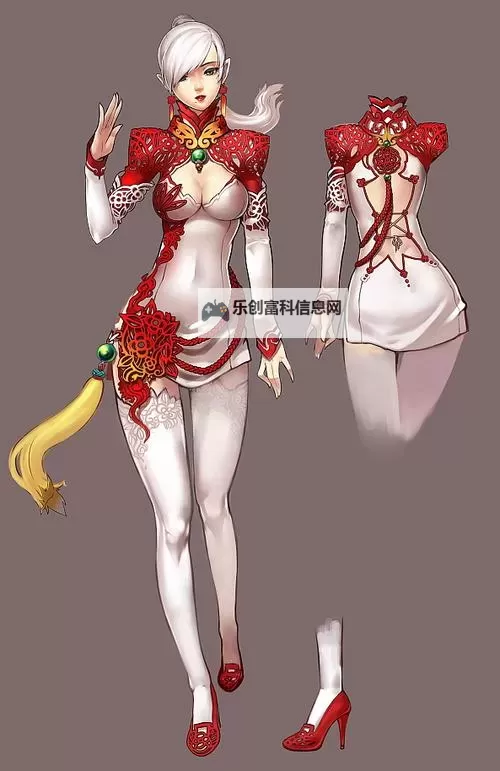 剑灵加载图中的人物时装:华丽战袍与精致设计的完美展示图1