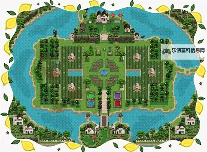 《星露谷物语》山顶农场布局分享图1