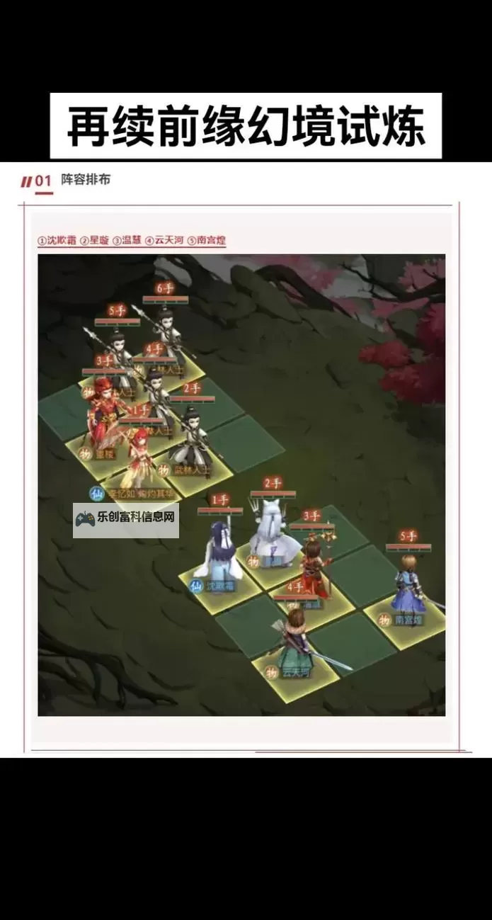 《仙剑奇侠传：新的开始》暮菖兰幻境攻略：暮菖兰幻境试炼阵容推荐！图1