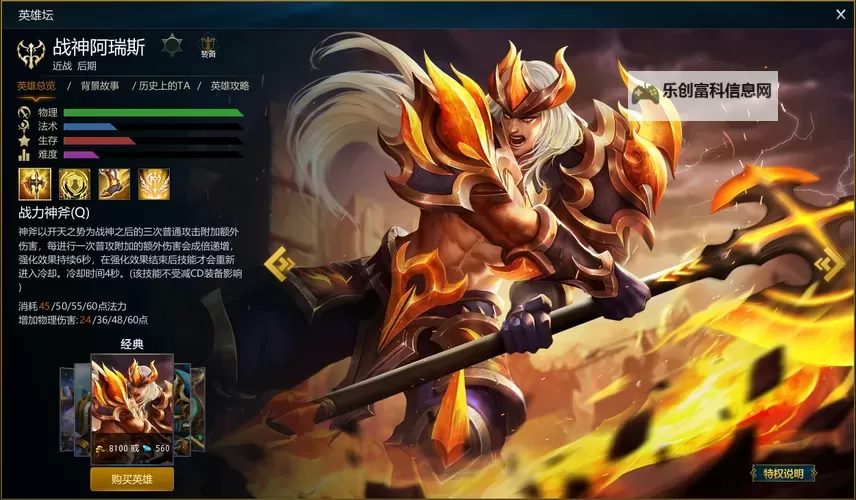 《幻界之境》英雄推荐：混沌系英雄阿瑞斯详解！图1