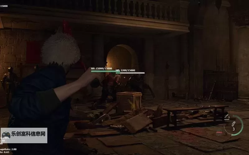 《生化危机4重制版》稳过双瞎子打法演示图1