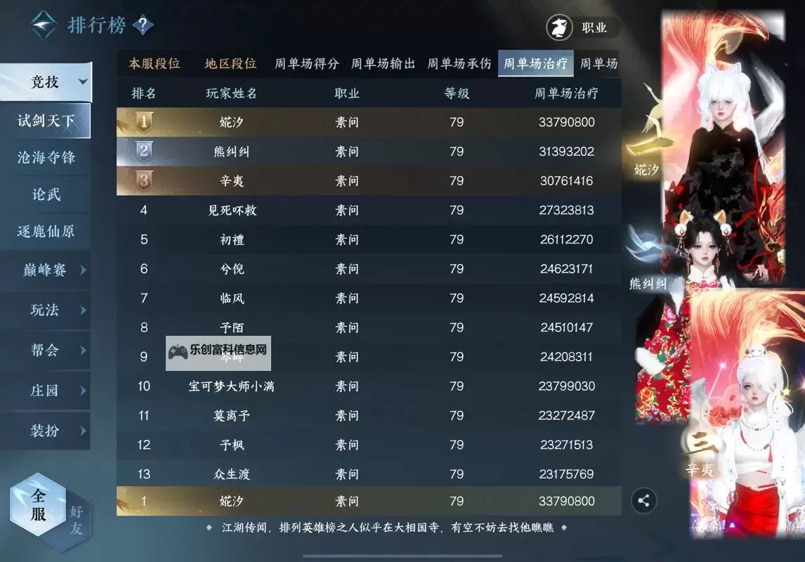 逆水寒老兵服素问治疗量提高攻略 素问怎么提高奶量图1